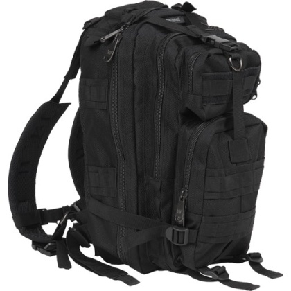 BULLDOG COMPACT BACKPACK BLACK W/ MOLLE