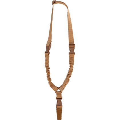 BULLDOG BUNGEE TACTICAL SLING W/ QUICK RELEASE BUCKLE TAN