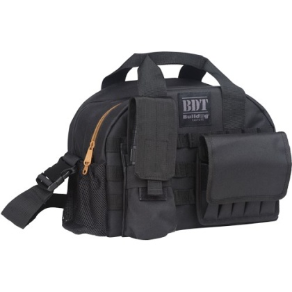 BULLDOG TACTICAL RANGE BAG W/ MOLLE MAG POUCHES BLACK