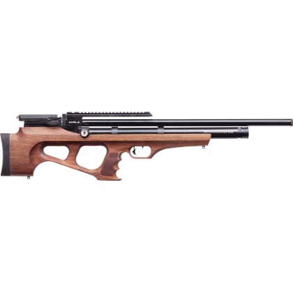 BENJAMIN PCP AKELA .22 CAL. AIR HUNTING RIFLE WOOD STOCK