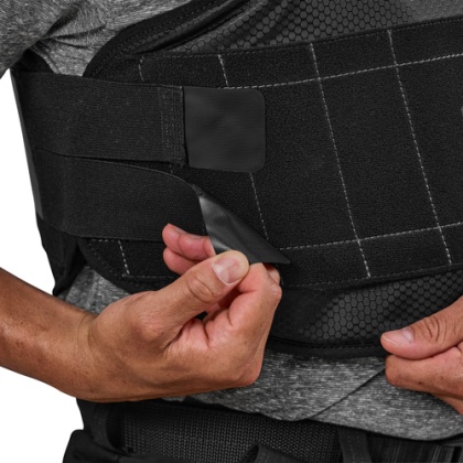 BULLETSAFE CONCEALABLE BLLTPRF VEST XX-LRG BLACK W/CLS ARMOR