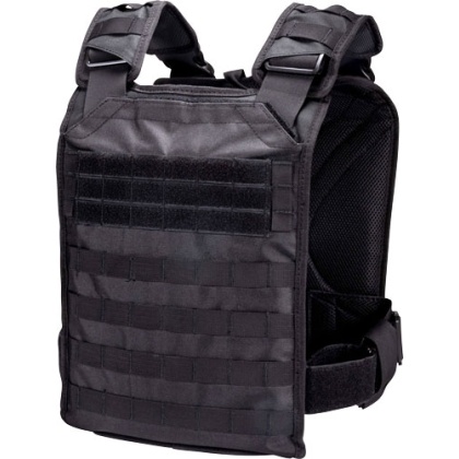 BULLETSAFE TACTICAL PLATE CARRIER BLACK OSFM