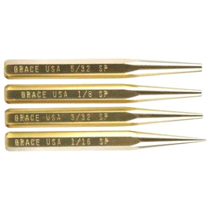 GRACE USA PUNCH SET STARTER PUNCH SET OF 4 BRASS