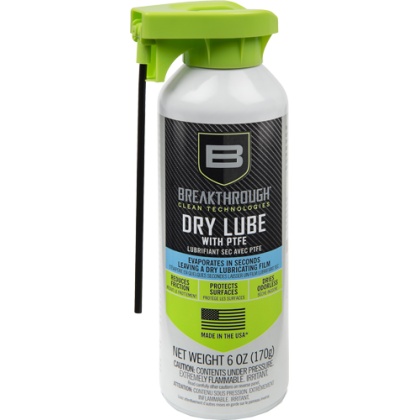 BREAKTHROUGH AEROSOL DRY LUBE 6OZ CLEAR