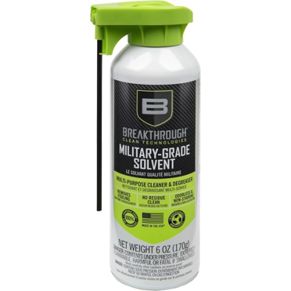 BREAKTHROUGH MILITARY-GRADE SOLVENT AEROSOL 6OZ CLEAR