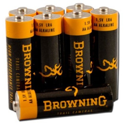 BROWNING ALKALINE BATTERIES AA 8-PACK