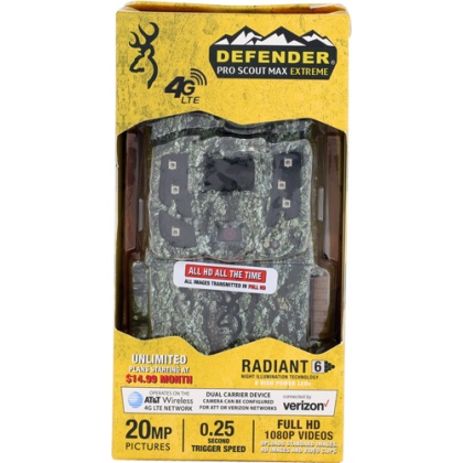 BROWNING TRAIL CAM PRO SCOUT MAX EXTREME HD WIRELESS 20MP