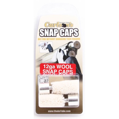 CARLSONS SNAP CAP 12GA ALUMINUM/WOOL 2PK