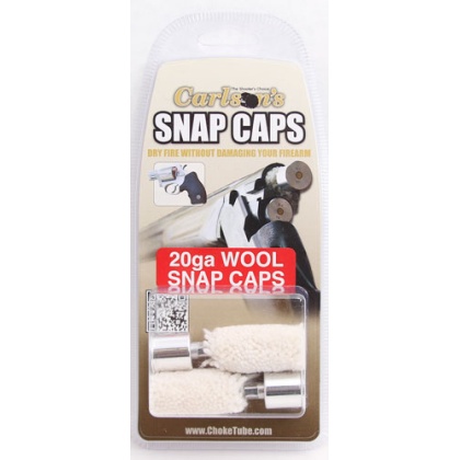 CARLSONS SNAP CAP 20GA ALUMINUM/WOOL 2PK