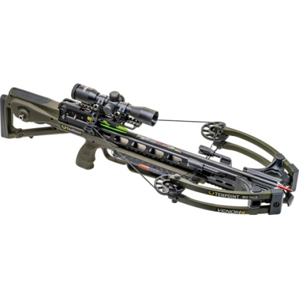 TENPOINT XBOW VENOM X ACUSLIDE PRO VIEW SCOPE 400FPS MOSS