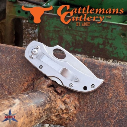 ABKT CATTLEMANS CUTLERY DUECE LOCKBACK 2.5\