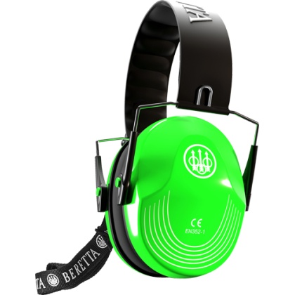 BERETTA SAFETY PRO EARMUFF GREEN FLUORESCENT