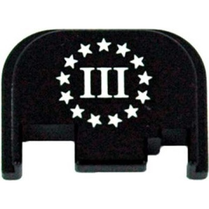 CRUXORD BACK PLATE 3% FLAG FITS GLOCK 43!