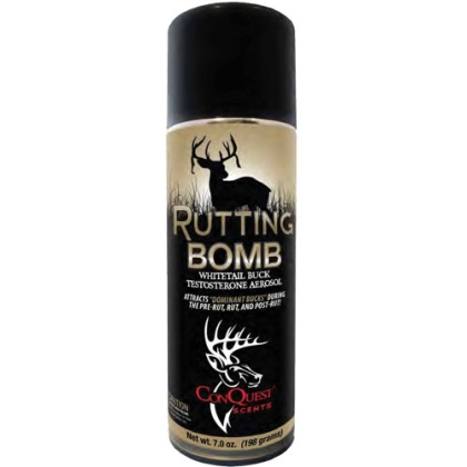 CONQUEST SCENTS DEER LURE RUTTING BUCK BOMB AEROSOL 7OZ