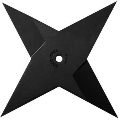 COLD STEEL MEDIUM SURE STRIKE THROWING STAR 3-PACK BLACK