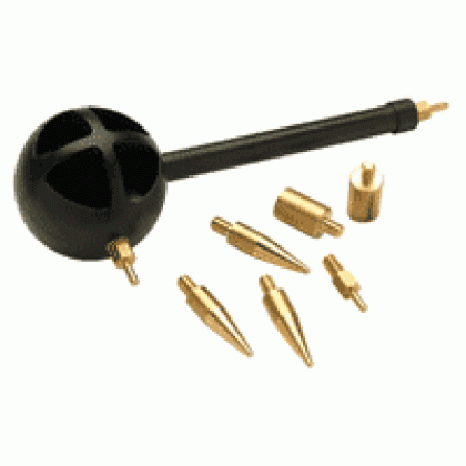 CVA POWERBELT BULLET STARTER BLACK SYNTHETIC W/TIPS