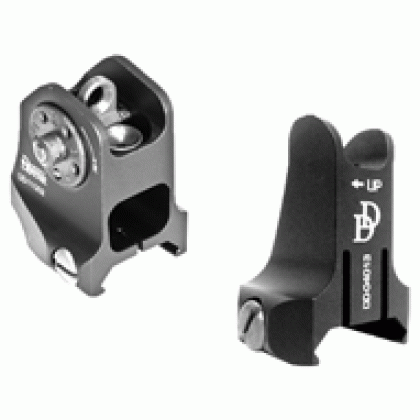 DANIEL DEF. RAIL MOUNT FIXED FRONT/REAR SIGHT COMBO