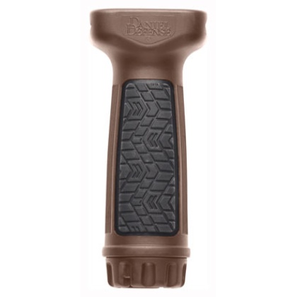 DANIEL DEF. VERTICAL FOREGRIP BROWN FOR PICATINNY RAIL