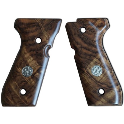 BERETTA 92/96 DELUXE GRIPS GRADE 3 WALNUT CHECKERED