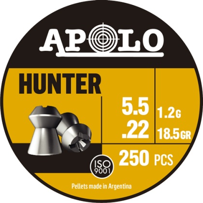 HATSAN APOLO 22 HUNTER 18.5GR 250 PACK