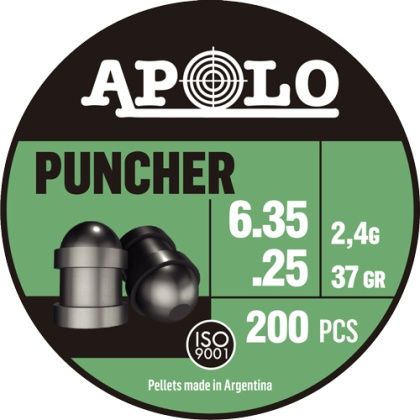 HATSAN APOLO 25 PUNCHER 37GR 200 PACK