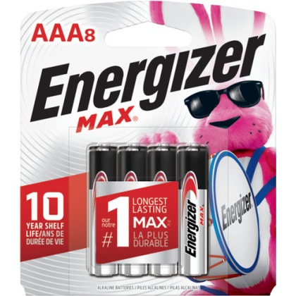 ENERGIZER MAX BATTERIES AAA 8-PACK