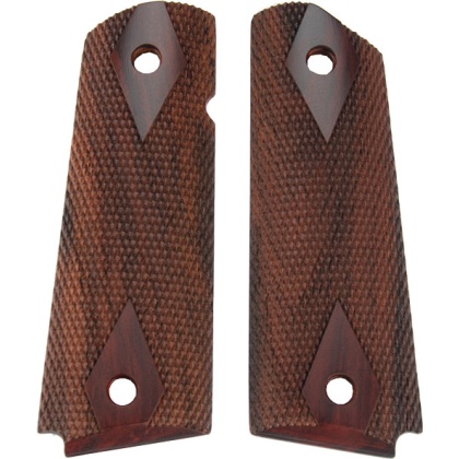 ED BROWN GRIPS 1911 GOVT. DOUBLE DIAMOND COCOBOLO