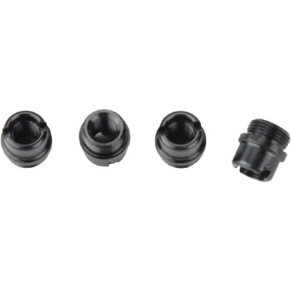 ED BROWN GRIP SCREW BUSHINGS BLUED 4-PACK FOR 1911