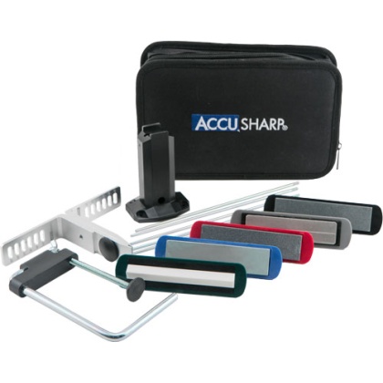 ACCUSHARP 5-STONE PRECISION KNIFE SHARPENING KIT W/CASE