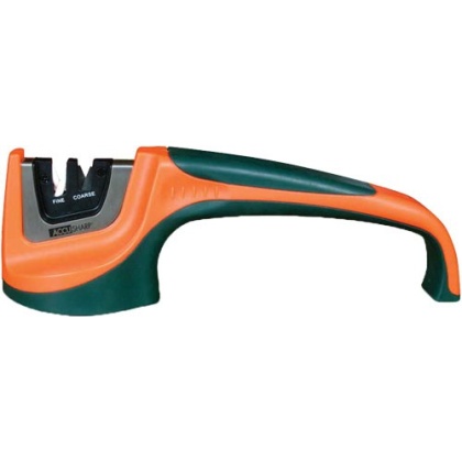 ACCUSHARP PULL THROUGH SHARPENER ORANGE/GREEN