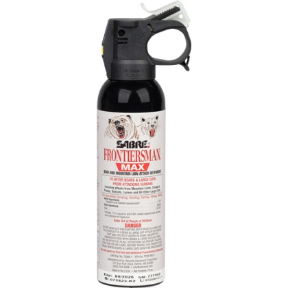 SABRE FRONTIERSMAN MAX BEAR & MNT LION SPRAY 7.9OZ