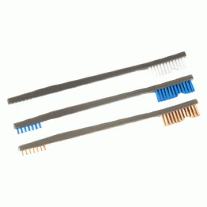 OTIS RECEIVER BRUSH 3-PACK NYLON BLUE NYLON BRONZE