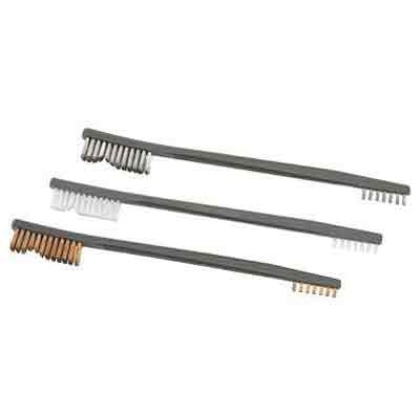 OTIS RECEIVER BRUSH 3 PACK NYLON BRONZE STAINLESS STEEL