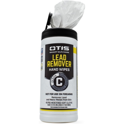 OTIS LEAD REMOVER HAND WIPES CANISTER 40 COUNT