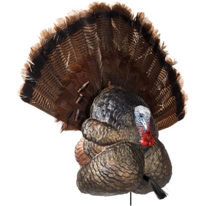 FLEXTONE THUNDER CREEPER STRUTTER DECOY W/ FOLDING FAN