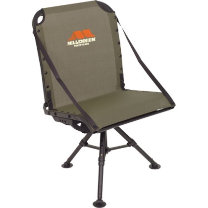 MILLENNIUM GROUND BLIND CHAIR W/ PACKABLE LEVELING LEGS