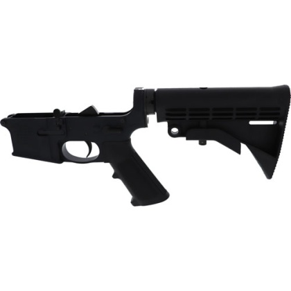 ANDERSON COMPLETE AR-15 LOWER RECEIVER CLOSED BLACK