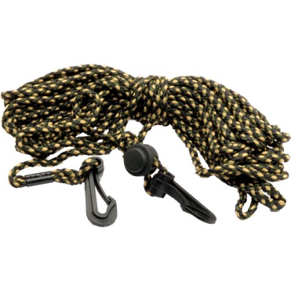 HME HOIST ROPE W/DUAL CLIPS BOW/GEAR 25\' 1EA