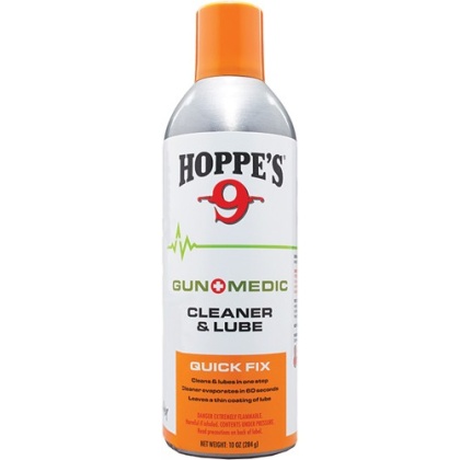 HOPPES GUN MEDIC 10OZ. CLEANER & LUBE BIO-BASED FORMULA AERSL