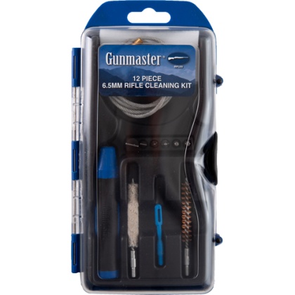 GUNMASTER .243/6MM/6.5 RIFLE 12PC COMPACT CLEANING KIT