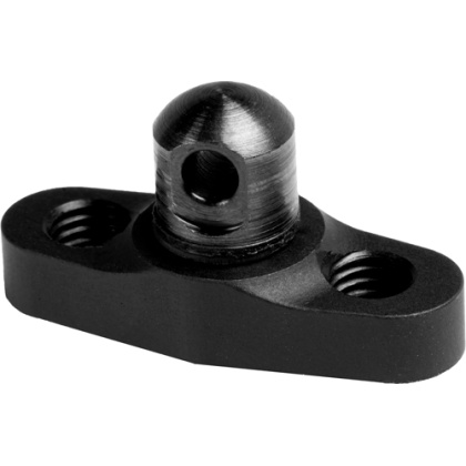 GROVTEC FLANGED SWIVEL STUD KEYMOD ADAPTOR BLACK