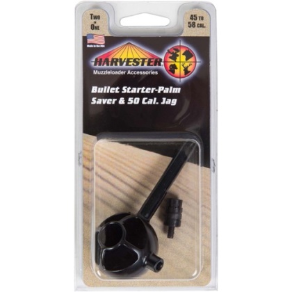 HARVESTER BULLET STARTER & PALM SAVER BLACK POLYMER