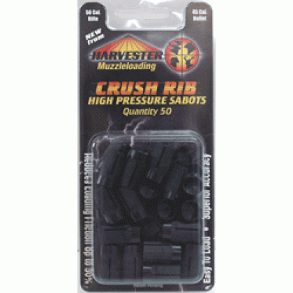 HARVESTER SABOT ONLY 50CAL FOR 45CAL BULLETS 50PK CRUSHED RIB