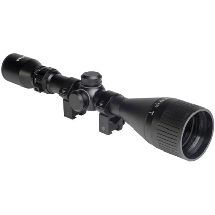 HATSAN OPTIMA 3-12X50 AO AIRGUN SCOPE W/RINGS & CAPS