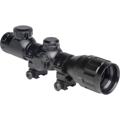 HATSAN OPTIMA 4x32CE AO COMPACT SCOPE W/ RINGS & CAPS