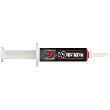 HOPPES BLACK GREASE SYRINGE SYNTHETIC POLYMER FORMULA