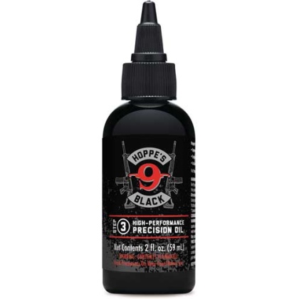 HOPPES BLACK LUBE 2 OZ. RUST INHIBIOR W/ TIP APPLICATR