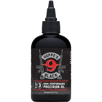 HOPPES BLACK LUBE 4 OZ. RUST INHIBITOR W/TIP APPLICATR