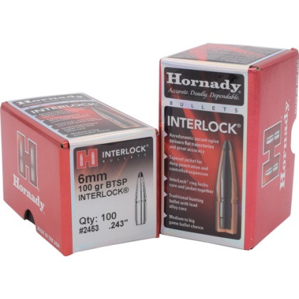 HORNADY BULLETS 6MM .243 100GR JSP-BT 100CT 25BX/CS