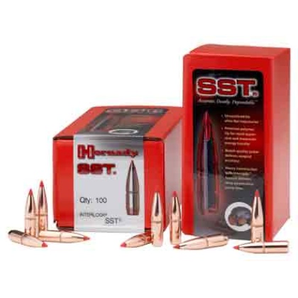 HORNADY BULLETS 25 CAL .257 117GR SST 100CT 25BX/CS